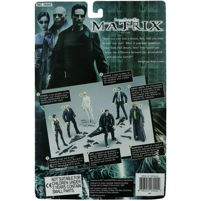 The Matrix - Neo Action Figure (6") - N2 Toys - The Film Series - (1999)