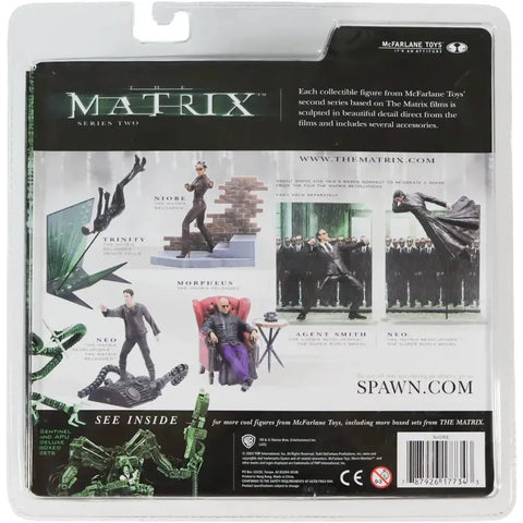 The Matrix Reloaded - Stairway Escape Scene Niobe Action Figure - McFarlane Toys - Matrix Series 2 - (2003)