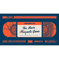 The Movie Misquote Game - Party Movies Card Game for Family, and Adults (2+ Players, Ages 16+) - Little White Lies