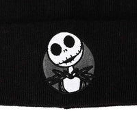 The Nightmare Before Christmas - Jack Cuff Beanie Hat (Black) - Bioworld