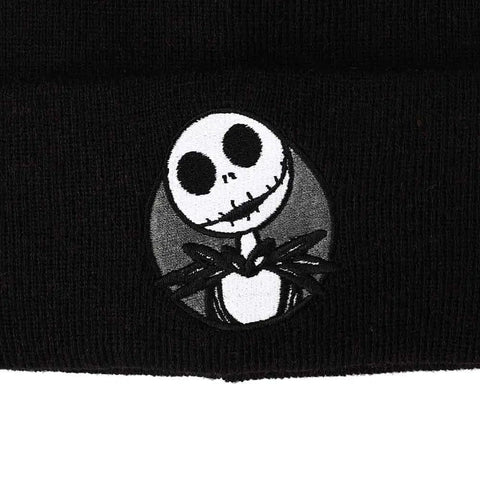 The Nightmare Before Christmas - Jack Cuff Beanie Hat (Black) - Bioworld