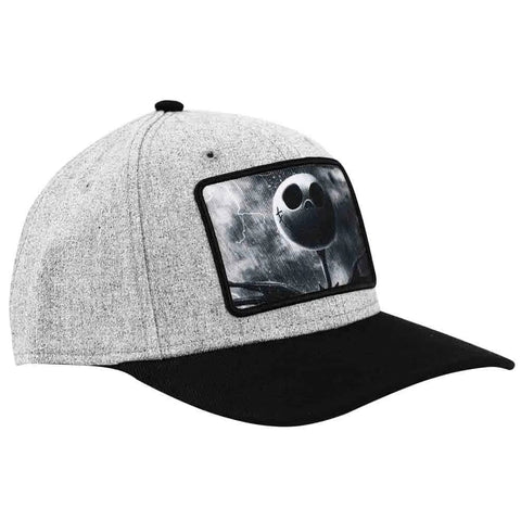 The Nightmare Before Christmas - Jack Patch Snapback Hat (Elite Flex, Pre-Curved Bill) - Bioworld