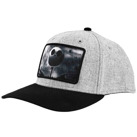 The Nightmare Before Christmas - Jack Patch Snapback Hat (Elite Flex, Pre-Curved Bill) - Bioworld