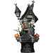 The Nightmare Before Christmas - Jack Skellington with Zero Haunted House Diorama Statue Figure (6") - Beast Kingdom - D-Stage Series (DS-035)