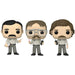 The Office [Branch Wars] - Warehouse Disguises 3-Pack Figure Set (Michael Scott, Dwight Schrute & Jim Halpert) - Funko - Pop! Television Series, Walmart Exclusive