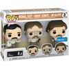 The Office [Branch Wars] - Warehouse Disguises 3-Pack Figure Set (Michael Scott, Dwight Schrute & Jim Halpert) - Funko - Pop! Television Series, Walmart Exclusive