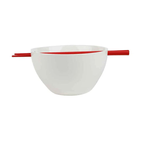 The Original Cup Noodles - Ceramic Ramen Bowl with Chopsticks - Bioworld