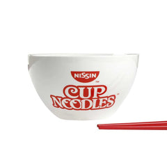 The Original Cup Noodles - Ceramic Ramen Bowl with Chopsticks - Bioworld