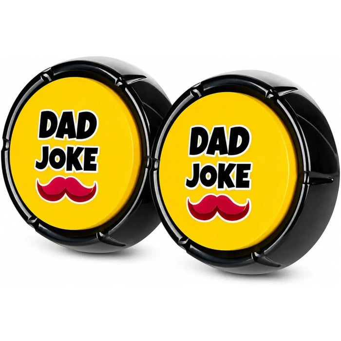 The Original Dad Joke Button | Funny Dad Jokes Gift for Dad | Fathers Day Gifts, Dad Birthday Gift from Daughter Son | Gag Gifts for Men, White Elephant Gifts for Adults