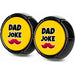 The Original Dad Joke Button | Funny Dad Jokes Gift for Dad | Fathers Day Gifts, Dad Birthday Gift from Daughter Son | Gag Gifts for Men, White Elephant Gifts for Adults