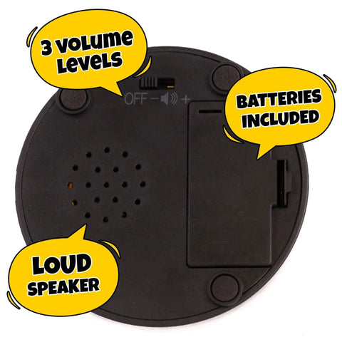 The Original Dad Joke Button | Funny Dad Jokes Gift for Dad | Fathers Day Gifts, Dad Birthday Gift from Daughter Son | Gag Gifts for Men, White Elephant Gifts for Adults