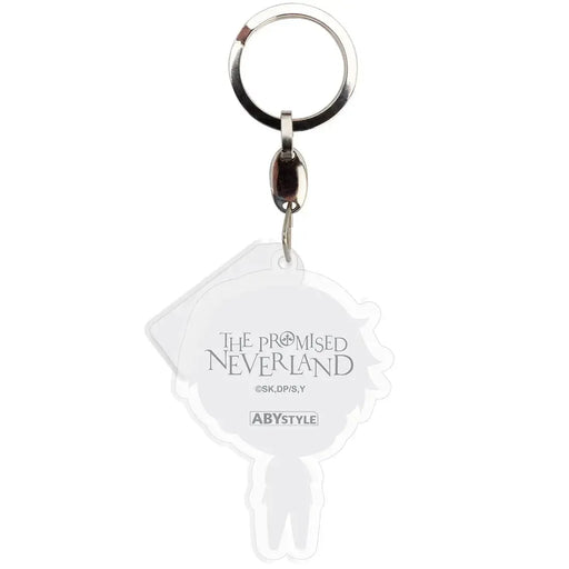 The Promised Neverland - Chibi Norman Keychain with "22194" Charm (Acrylic) - ABYstyle