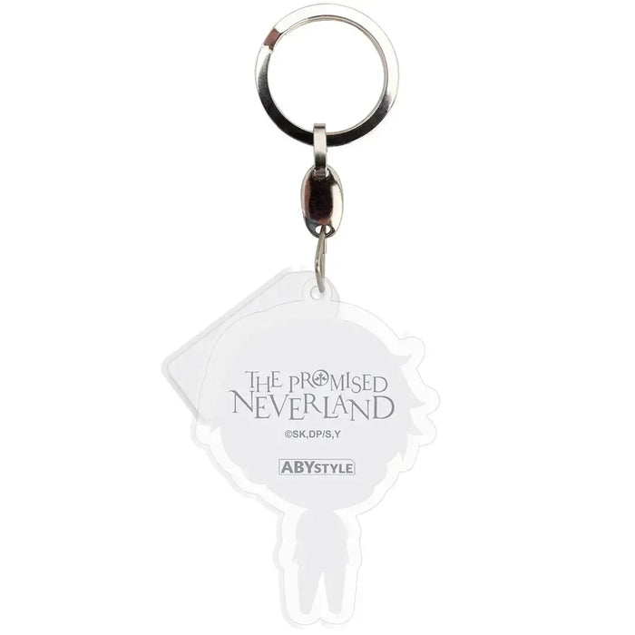 The Promised Neverland - Chibi Norman Keychain with "22194" Charm (Acrylic) - ABYstyle