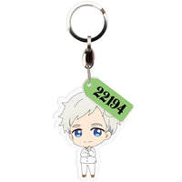 The Promised Neverland - Chibi Norman Keychain with "22194" Charm (Acrylic) -...- Image 1