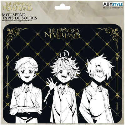 The Promised Neverland - Norman, Emma & Ray Mousepad (9.25