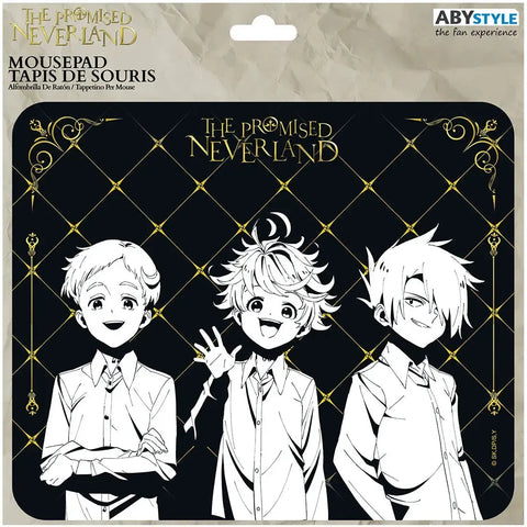 The Promised Neverland - Norman, Emma & Ray Mousepad (9.25