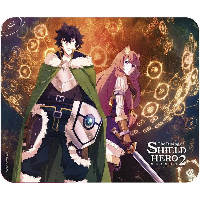 The Rising of The Shield Hero [Season 2] - Naofumi & Raphtalia Mousepad (9.25"x7.75") - ABYstyle