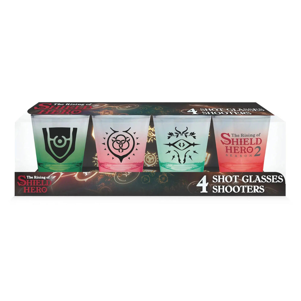 The Rising of the Shield Hero - 4-Piece Shot Glass Set - ABYstyle