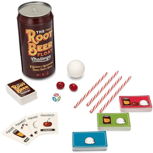 The Root Beer Float Challenge - Party Food Card Game for Family, Adults, and Children (2-8 Players, Age 8+) - Gray Matters Games