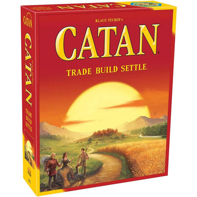 The Settlers of Catan - Strategy Civilization Board Game for Family, Adults & Children (3-4 Players, Ages 10+) - Catan Studio