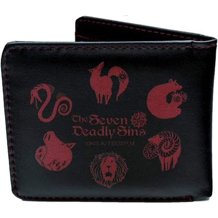 The Seven Deadly Sins - 7 Sins Symbol Wallet & Keychain Gift Set - ABYstyle