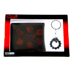 The Seven Deadly Sins - 7 Sins Symbol Wallet & Keychain Gift Set - ABYstyle