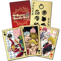 The Seven Deadly Sins - Characters Standard Playing Cards - Great Eastern Ent...- Image 1
