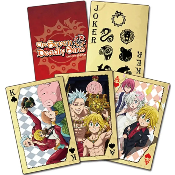 The Seven Deadly Sins - Characters Standard Playing Cards - Great Eastern Entertainment