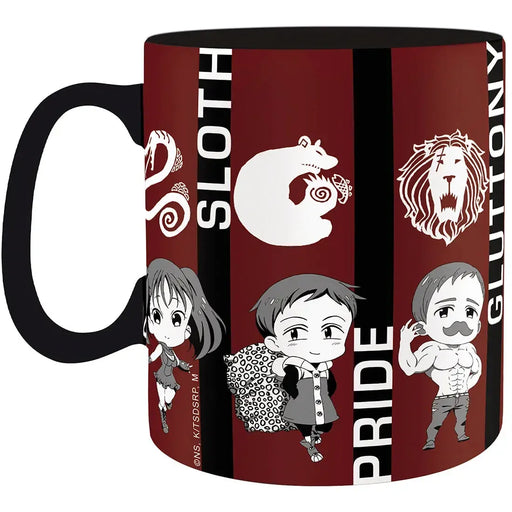 The Seven Deadly Sins - Chibi Characters Mug (Ceramic, 16 oz.) - ABYstyle