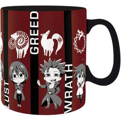 The Seven Deadly Sins - Chibi Characters Mug (Ceramic, 16 oz.) - ABYstyle