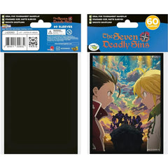 The Seven Deadly Sins - Confrontation Art Protective Card Sleeves (60 Count, Standard Size) - Japanime Games - Player's Choice Game Accessories Series