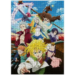 The Seven Deadly Sins - Group Art Jigsaw Puzzle (1000 Pieces, 27"x19") - Japanime Games