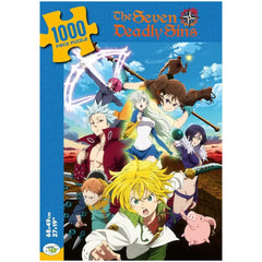 The Seven Deadly Sins - Group Art Jigsaw Puzzle (1000 Pieces, 27"x19") - Japanime Games