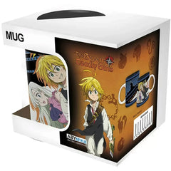 The Seven Deadly Sins - Meliodas, Elizabeth & Hawk Mug (Ceramic, 11 oz.) - ABYstyle