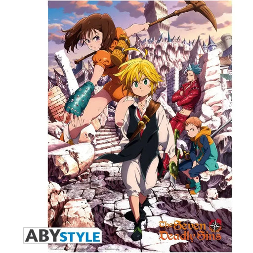 The Seven Deadly Sins - Meliodas & Sins Boxed Poster Set (20.5"x15") - ABYstyle