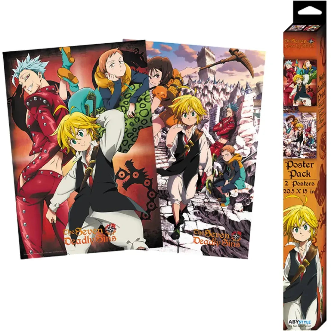 The Seven Deadly Sins Posters & Wall Art & Prints