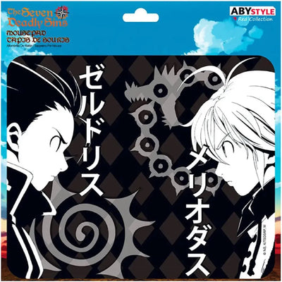 The Seven Deadly Sins - Zeldris vs Meliodas Mousepad (9.25