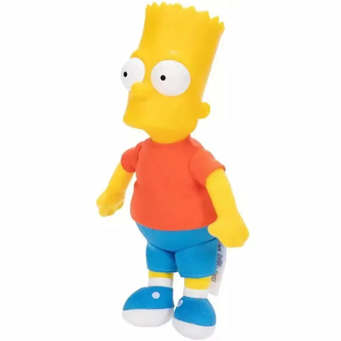The Simpsons - Bart Simpson Plush with Plastic Head (9