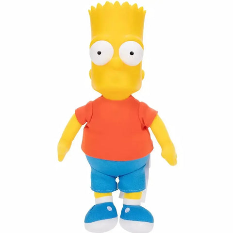 The Simpsons - Bart Simpson Plush with Plastic Head (9