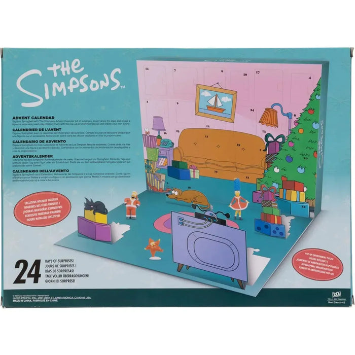 The Simpsons - Christmas Advent Calendar Mini Figure Gift Set - Jakks Pacific