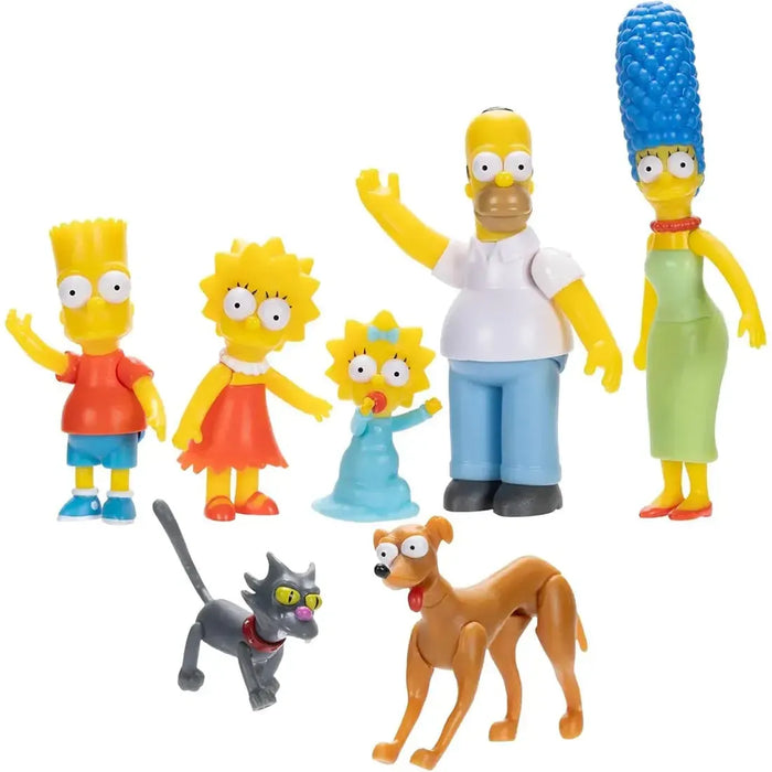 The Simpsons - Family Multi-Pack Figure Set (2.5") - Jakks Pacific
