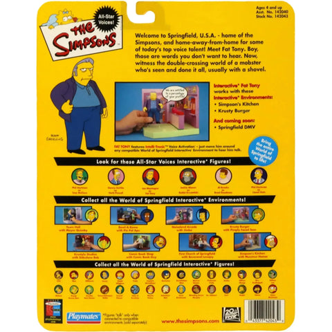 The Simpsons - Fat Tony Interactive Action Figure (5