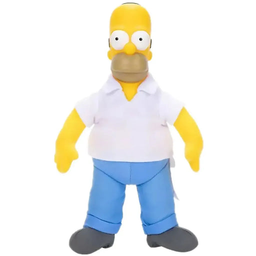 The Simpsons - Homer Simpson Plush with Plastic Head (10") - Jakks Pacific