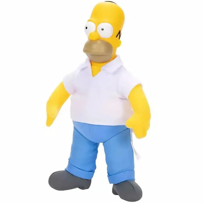 The Simpsons - Homer Simpson Plush with Plastic Head (10") - Jakks Pacific