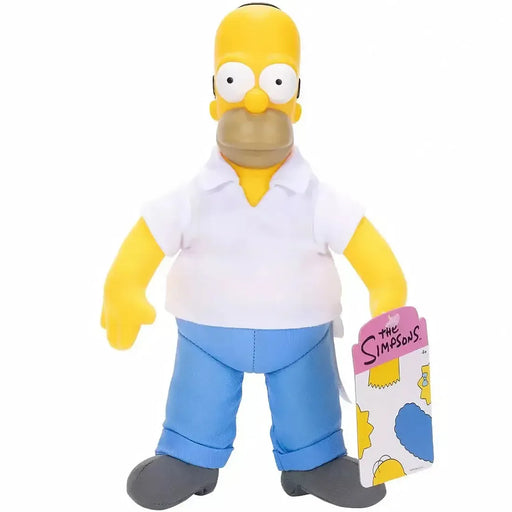The Simpsons - Homer Simpson Plush with Plastic Head (10") - Jakks Pacific