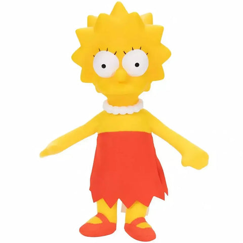 The Simpsons - Lisa Simpson Plush with Plastic Head (9