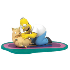 The Simpsons - Movie Mayhem Homer & Plopper "Who's a Good Piggy?" Action Figure - McFarlane Toys - Series (2007)