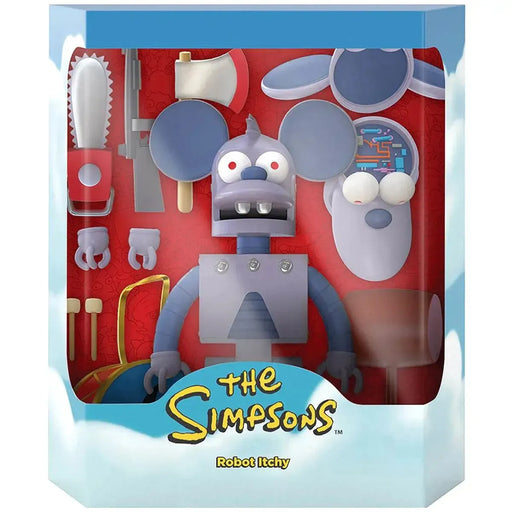 The Simpsons - Robot Itchy Action Figure (7") - Super7 - ULTIMATES! Series
