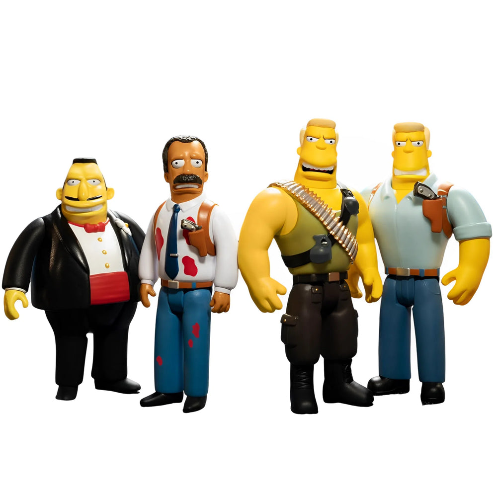 The Simpsons - Senator Mendoza Action Figure - Super7 - ReAction Figures Series, Wave 1