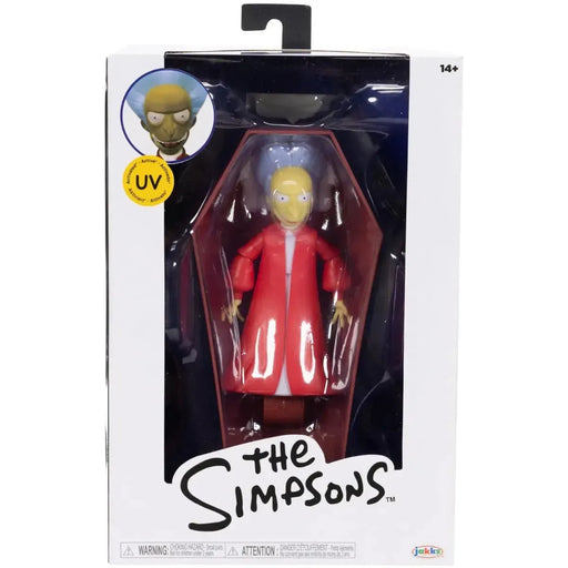 The Simpsons (Treehouse of Horror IV) - Vampire Mr Burns Action Figure (5") - Jakks Pacific